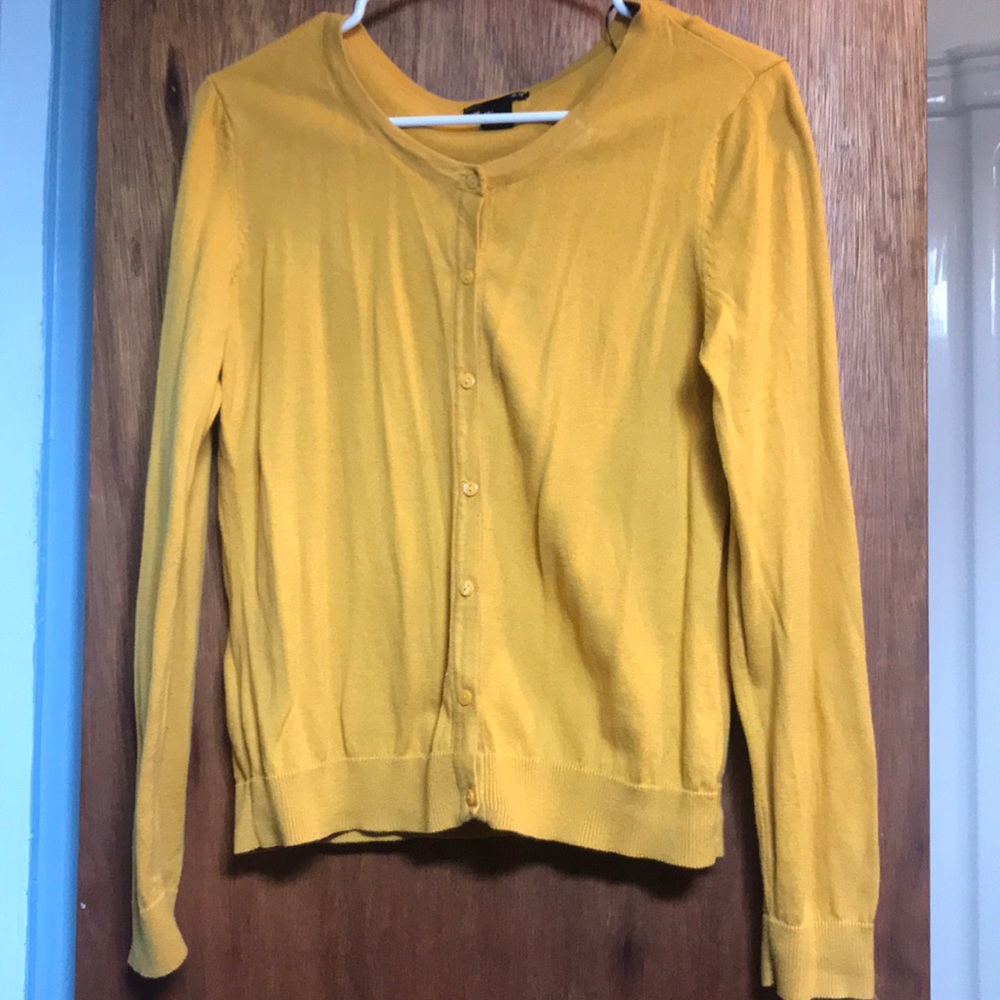 Yellow Cardigan